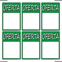 Combo 6 Placas De Sinalização Oferta 20x30 Ekomunike - P-18 F9e Combo 6 Placas De Sinalização Oferta 20x30 Ekomunike - P-18 F9e