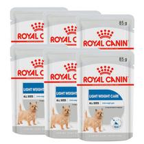 Combo 6 Sachês Ração Úmida Royal Canin Cães Adultos Digestive Care 85g
