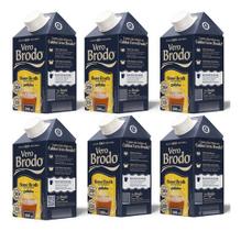 Combo 6 Un Caldo Bone Broth Galinha Vero Brodo 500ml