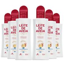 Combo 6 Un - Hidratante Corporal Leite de Aveia Amêndoas 180ml