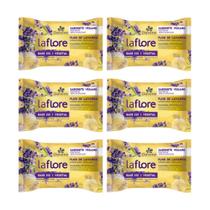 Combo 6 Un - Sabonete em Barra Vegetal La Flore Lavanda 150g