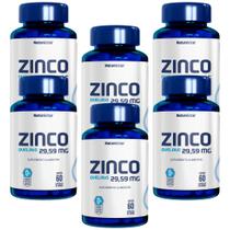 Combo 6 Zinco Quelato Imunidade 300 Cápsulas Natunéctar Combo 6 Zinco Quelato Imunidade 300 Cápsulas Natunéctar