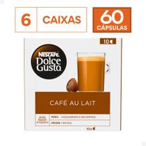 Combo 60 Cápsulas Café Au Lait Dolce Gusto