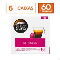 Combo 60 Cápsulas Espresso Dolce Gusto