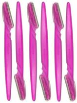 Combo 6un navalhas individuais para sobrancelhas marco boni