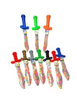 Combo 7 Espadas com Doces Balinhas 30gr para crianças