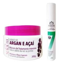 Combo 7in1 Cronograma Capilar Natural Mask300g E Levin 120ml