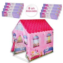 Combo 8 Barracas Infantil Revenda Atacado Casinha Princesa Creche Escolinha