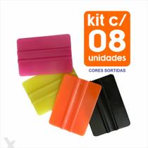 Combo 8 Espatulas Premium Aplicar Envelopar Adesivar