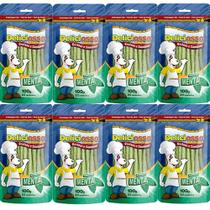 Combo 8 Petisco Palitinho Ossinho fino para Cães Deliciosso Palito Fino Menta limpeza de dentes e tártaro Combo 8 Petisco Palitinho Ossinho fino para Cães Deliciosso Palito Fino Menta limpeza de dentes e tártaro