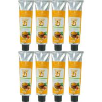 Combo 8 Pomada Massageadora Curcuma e Açafrão 21 ervas 100g