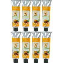 Combo 8 Pomada Massageadora Curcuma E Açafrão 21 Ervas 100G