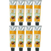 Combo 8 Pomada Massageadora Curcuma e Açafrão 21 ervas 100g