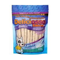 Combo 8 Unidades Petisco Para Cachorro Ossinho Palito Carne Deliciosso 200g