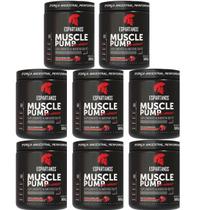 Combo 8x Pré Treino Muscle Pump 300g - Espartanos Suplementos - Kit Energia e Disposição