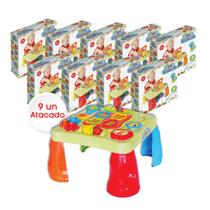 Combo 9 Mesas Interativa Atacado Bebê Som Pedagógica Escolar Creche Combo 9 Mesas Interativa Atacado Bebê Som Pedagógica Escolar Creche