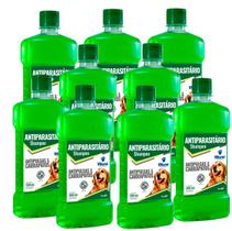 Combo 9 Shampoo Antiparasitário World Veterinária Dug's para Cães - 500ml