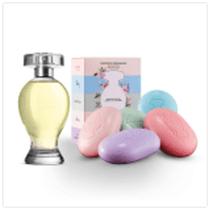 Combo Acqua Fresca Boticollection :Desodorante Colônia 100ml + Sabonetes Perfumados 5x80g