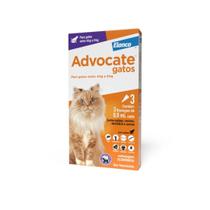 Combo Advocate Gatos 0,8ml De 4kg A 8kg - 3 Pipetas Combo Advocate Gatos 0,8ml De 4kg A 8kg - 3 Pipetas