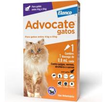 Combo Advocate Gatos 4 A 8kg Antipulgas 3 Pipetas Combo Advocate Gatos 4 A 8kg Antipulgas 3 Pipetas