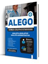 Combo ALEGO - Analista Legislativo - Analista Administrativo