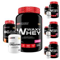 Combo Amigos:4X Whey900G Cho+4Xcreatina100G+4X Bcaa100G - Bb