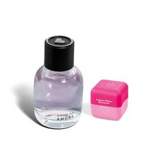 Combo Amor na Amora Desodorante Colônia 75ml + Hidratante Labial 6,2g