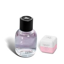 Combo Amor na Amora Desodorante Colônia 75ml + Hidratante Labial Rosa 6,2g