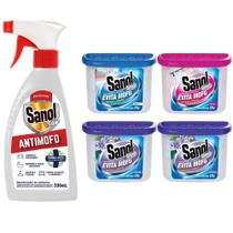 Combo Anti Mofo Elimina Mofos Gatilho Spray A7 + Evita Mofo Granulado Sec Leve 4 Pague 3