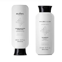 Combo Anticaspa Malbec Club: Shampoo 250ml + Condicionador 250ml