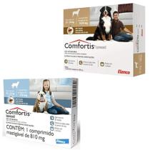 Combo Antipulgas Comfortis Elanco Cães 1620mg + 810mg