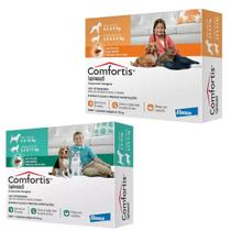 Combo Antipulgas Comfortis Elanco Cães e Gatos 270mg + 560mg