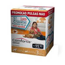 Combo Antipulgas Comfortis Elanco para Cães de 4,5 a 9Kg