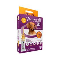 Combo Antipulgas Vectra 3D Ceva para Cães 1,5 a 4kg - 3un