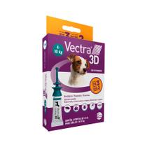 Combo Antipulgas Vectra 3D Ceva para Cães 4 a 10 kg - 3un