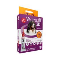 Combo Antipulgas Vectra 3D Ceva para Cães 40 a 67 kg - 3un