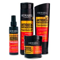 Combo Antiqueda Fortalecedor Hidrabell Tratamento Capilar para Reduzir a Queda e Fortalecer os Fios