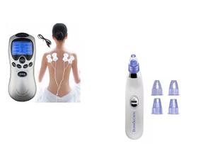 Combo Aparelho Fisioterapia + Removedor de Cravos Pilhas
