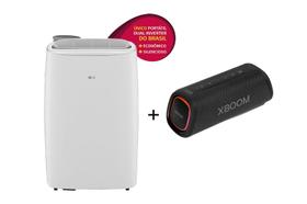 Combo Ar Condicionado Portátil LG DUAL InverterVoice 14.000 Frio - 127v + Caixa de Som XBOOM XG5S