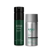 Combo Arbo Intenso: Refil Desodorante Colônia 100ml + Body Spray 100ml