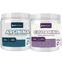 Combo Arginina 120g + Glutamina 300g NEWNUTRITION