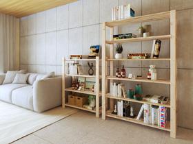 Combo Armário Estante Oferta Sofisticado Moderno