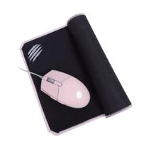 Combo arya mc104 mouse rosa e mousepad com superficie speed