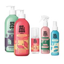 .Combo Au.Migos Pets Banho (5 itens)