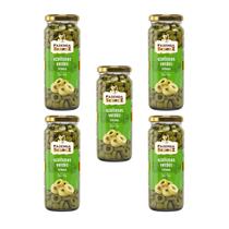 Combo Azeitonas Verdes Fatiadas 320g/160g - Vd. Fazenda Sedrez - 5 unid Combo Azeitonas Verdes Fatiadas 320g/160g - Vd. Fazenda Sedrez - 5 unid