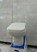 Combo Bacia Sanitária Convencional E Assento Soft Close Misti PALHA MATTE FOSCO- Icasa -IP4-14