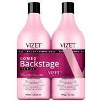 Combo backstage nutricao 900ml vizet