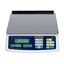 Combo Balança Systel Clipse Branca 15kg + Impressora Quo Novo