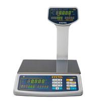 Combo Balança Systel Clipse Torre Branca 15kg + Impressora Quo Novo