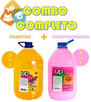 Combo Banho e Tosa Pet Shop Shampoo e Condicionador UP Clean 5L